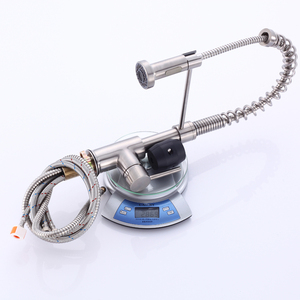 Kéo xuống đòn bẩy duy nhất nhà bếp Mixer tap vòi gốm hiện đại hiện đại haijun Nhu cầu cao mùa xuân chải xử lý duy nhất - Product Image 5