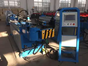 Full Automatic Bending Machine For Steel Pipes GM-SB-38CNC-2A-1S