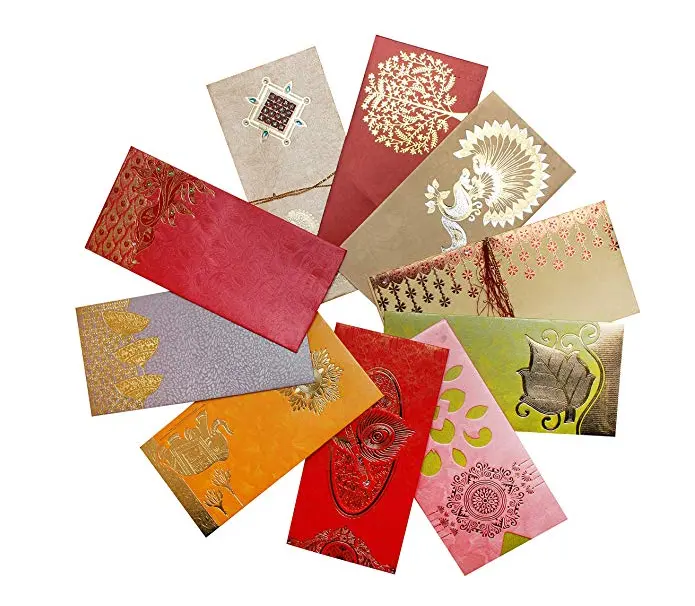 Source Red chinese custom envelope wedding gift envelope money