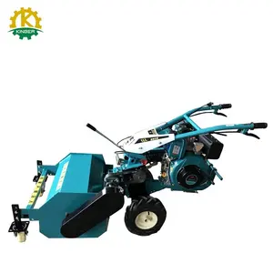 2 Wheel Walking Tractor With Flail Mulcher Mower Machine For Sale