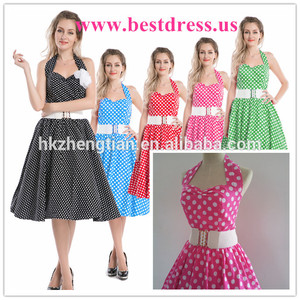 más barato 2014 bestdress venta caliente rockabilly pinup venta al por mayor vestido de las mujeres de <span class=keywords><strong>rock</strong></span> and roll - Product Image 1