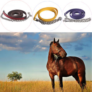 Más Populares PVC caballo con cadena de cuero caballo haiter - Product Image 1