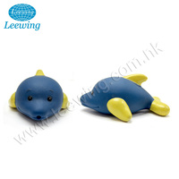 Caoutchouc Enfants Bain Jouet de Poisson En Plastique
