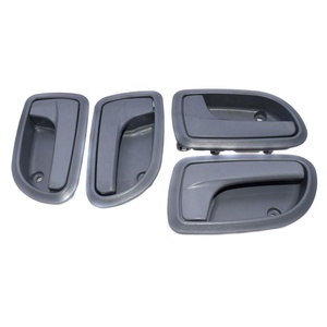 NOUVEAU 82620-07020 82610-07020 4 PCS Poignée de porte grise pour <span class=keywords><strong>KIA</strong></span> <span class=keywords><strong>PICANTO</strong></span> 2004-2010 - Product Image 1