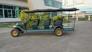 <span class=keywords><strong>Voiture</strong></span> électrique <span class=keywords><strong>vintage</strong></span> 8 places avec porte-bagages pour hôtel et complexe hôtelier - Product Image 3