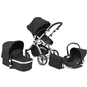 בייבי עגלת 3 ב 1 נסיעות מערכת, חדש עיצוב pushchair EN1888:2012/כמו NZS2088:2013 סטנדרטי