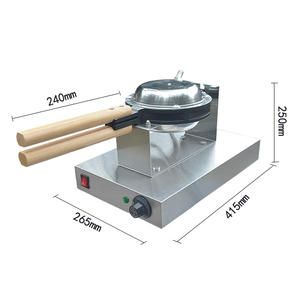 Alta Calidad Eléctrica Comercial Hong Kong Huevo Waflera Máquina/Fabricante de La Galleta de la Burbuja para La Venta - Product Image 6