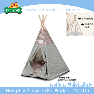 Websites China factory price five sticks so pets, Wholesale dog tipi Store - Product Image 4