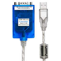 Cable Adaptador de Consola USB RS232 de Buena Calidad, Convertidor UOTEK UT-880 RTS de 1.5m, Transferencia de Datos de Plástico, Certificado CE, 1 Año de Garantía