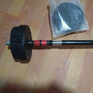 Newest High Grade Round Head Attractive Weightlifting Cement Flexible Dumbbells <strong>Set</strong> Body Men Muscle Exercise <strong>Dumbells</strong> <strong>Set</strong> <strong>20kg</strong> - Product Image 4