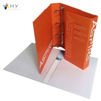 Carpeta de Archivo de Cartón Personalizada con 3 Solapas, Caja para Documentos con Anillas, Cierre Magnético y Grosor de 3 mm