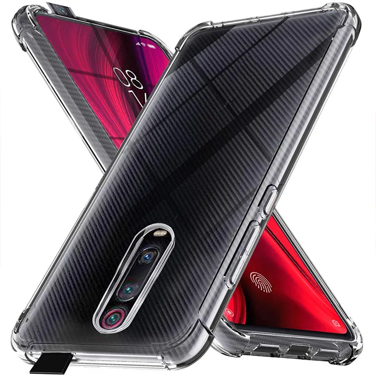 Funda protectora para teléfono móvil Xiaomi Mi 9T, ligera, transparente, Tpu