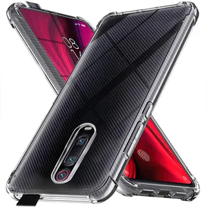 Light Weight Transparent Tpu Mobile Phone Protective Case For Xiaomi Mi 9T Back Cover