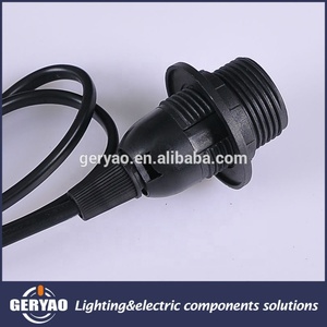 Chất Lượng Cao Châu Âu Phong Cách 2 Pin Vòng Cắm Dây Điện On Off Chuyển Đổi E14 Đèn Ổ Cắm Lắp Ráp Cáp - Product Image 6