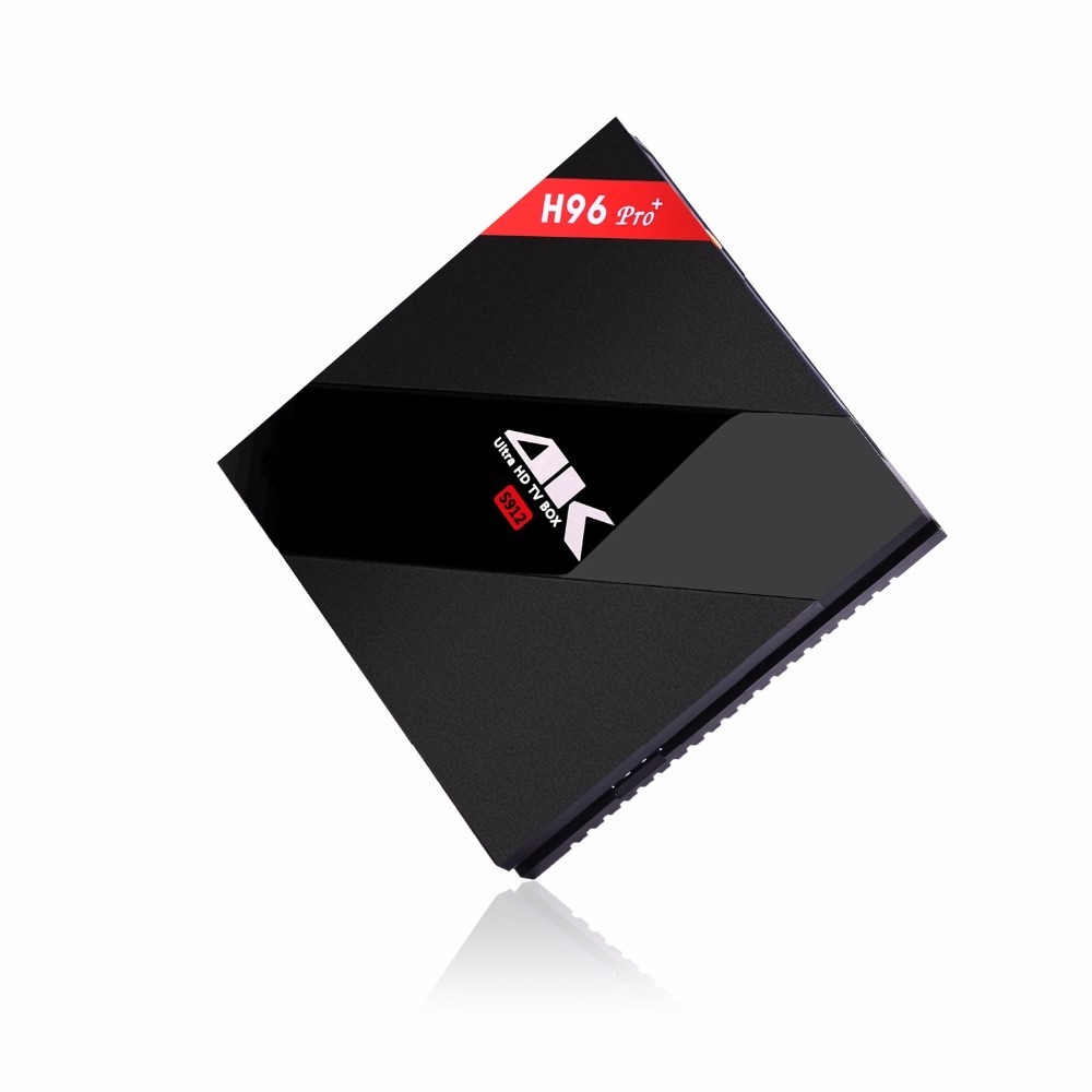 H96 Pro Plus Octa Core Android 6.0 TV Box Amlogic S912 3G/32G 2.4G/5 GHz WIFI Bluetooth 4 K DLNA Google Play Set Top Box