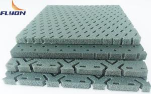 Cina produttore shock pad erba artificiale pavimento in gomma 10mm tappeto <span class=keywords><strong>erboso</strong></span> sottofondo - Product Image 3