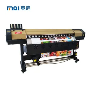 Машина для печати брезента с двойной головкой, 6 футов, CMYK, Четырехцветная печать с печатной головкой XP600 для гибкого баннера