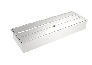 Moderno Caminetto Elettrico Lineare da Incasso in Acciaio da 8 Litri <span class=keywords><strong>per</strong></span> Interni, <span class=keywords><strong>a</strong></span> <span class=keywords><strong>Bioetanolo</strong></span> e Propano - Product Image 3
