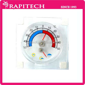 Mini termómetro de escala de ventana redonda - Product Image 4