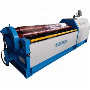 W12 Series Hydraulic 4-Rolling Sheet Plate Bending Machine With Display