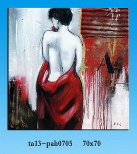 Precio de fábrica de la lona niñas foto sexo sexy chica desnuda fotos decoración de la boda de la familia mariposa pintura de la - Product Image 5