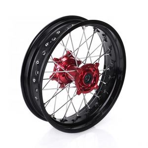 Supermoto <span class=keywords><strong>Jantes</strong></span> à rayons complètes pour moto motocross enduro dirt bike hors route mx dual sport - Product Image 2