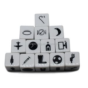 Dés à jouer personnalisés imprimés de 20 mm pour <span class=keywords><strong>Story</strong></span> Cubes - Product Image 5