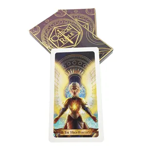 Venta al por mayor personalizado impreso oráculo tarjetas Tarots en diferentes estilos con guía hecha de papel de alta calidad fabricante directo - Product Image 1