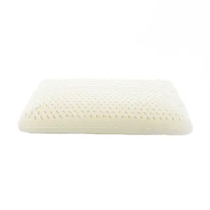 Comfortable Breathable Dunlop 100% Latex Pillow Thailand Cervical Latex Pillow Mold