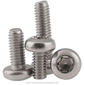Tornillo <span class=keywords><strong>de</strong></span> Máquina Torx <span class=keywords><strong>de</strong></span> Cabeza Redonda <span class=keywords><strong>de</strong></span> Acero Inoxidable M2 M3 M4 M5 con 6 Lóbulos - Product Image 2