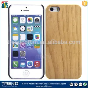 2015 yeni varış plastik için tahta sandık iphone5/5s