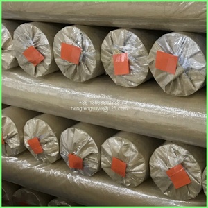 오렌지 그레이 커피 색상 방수 PVC 코팅 캔버스 타포린 직물 거친 표면 트럭 커버 야외 사용 - Product Image 6