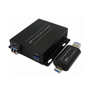 10G SFP 5 Gbps 속도 USB 3.0 광섬유 익스텐더