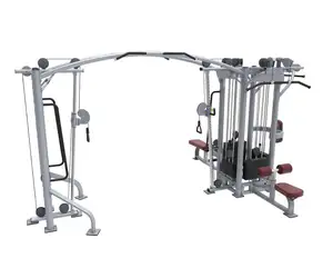 multi function gym equipment 5 station fitness equipment / Equipo de gimnasio