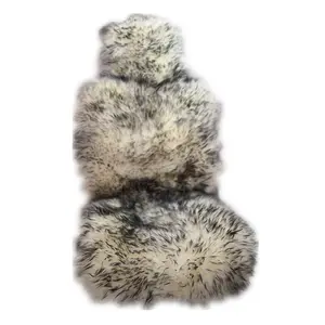 Long Fur 100% Australian Merino sheepskin car seat cover