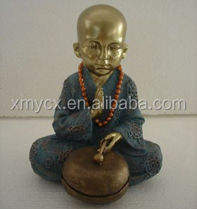 Jade modern estatuas monje shaolin - Product Image 3