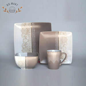 Comercial lindo vajillas <span class=keywords><strong>de</strong></span> <span class=keywords><strong>gres</strong></span> <span class=keywords><strong>vajilla</strong></span> - Product Image 1