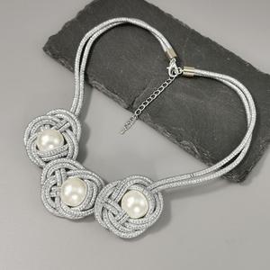 Boho Fatti A Mano in Stile Africano Collane Del Pendente Della Perla Per Le Donne Treccia di Fili Della Lega Dichiarazione Girocolli Collane Disegni Dei Monili - Product Image 6