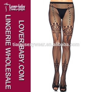 Dream                       simili. lace up en dentelle diaphane <span class=keywords><strong>cuissardes</strong></span> bas pour femmes body bas pour la dame - Product Image 6