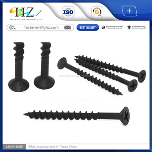 Corneta cabeza Fina tipo galvanizado drywall <span class=keywords><strong>tornillos</strong></span> <span class=keywords><strong>de</strong></span> <span class=keywords><strong>arquímedes</strong></span> negro - Product Image 1