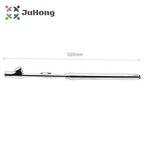 Calibrador de presión de neumáticos de camión de doble cabezal recto, 10-150 psi, tobogán de aluminio grabado con láser cromado - Product Image 6