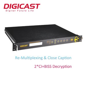 Decodificador de MPEG-2 de 2 canales, receptor de ranura CI, decodificador profesional IRD con MPEG2, DVB S S2 T T2 C, sintonizador IP - Product Image 2