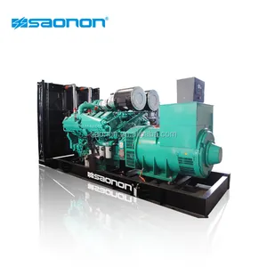 AC Loại Đầu Ra 1250kVA Diesel Mở Máy Phát Điện Với Phụ Tùng Thay Thế