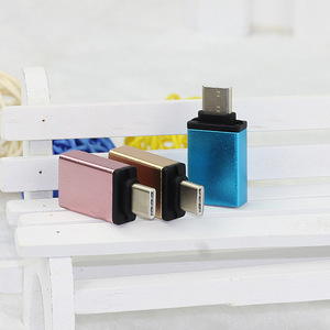 Adaptateur USB 3.0 femelle à type c mâle OTG, en alliage d'aluminium, haute qualité - Product Image 6