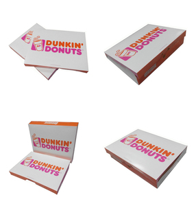 Venta barata, caja de cartón de embalaje de alimentos impresa personalizada, caja de donuts - Product Image 1