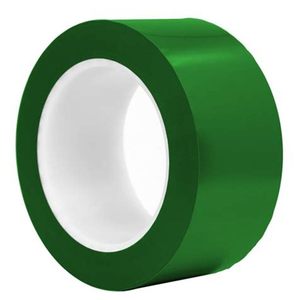 Nhà máy PVC 5S Vàng Đỏ Trắng Vinyl sàn an toàn đánh dấu dải băng với áp lực nhạy cảm dính cảnh báo sử dụng - Product Image 3