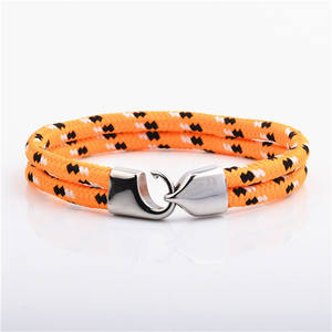 Bracelet à <span class=keywords><strong>ancre</strong></span> nautique en Nylon, accessoires de vente en gros - Product Image 6