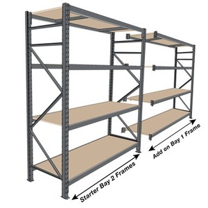 Bon <span class=keywords><strong>Prix</strong></span> Gain Étagère D'entrepôt Longspan Rayonnage Rayonnage À Palettes - Product Image 1