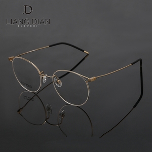 Nuovo stile di buona qualità <span class=keywords><strong>occhiali</strong></span> <span class=keywords><strong>da</strong></span> <span class=keywords><strong>vista</strong></span> in metallo montatura rotonda, montature ottiche personalizzate fatte a mano - Product Image 2