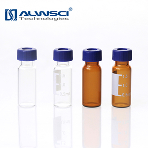 Laboratuvar analizi 1.5ml HPLC otomatik örnekleyici cam flakon PP vidalı kapak ve <span class=keywords><strong>Septum</strong></span> - Product Image 5